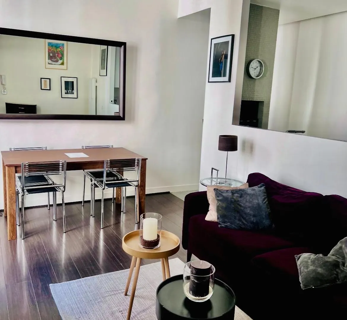 Daire Appartement D'Architecte Chic Et Elegant Paris Fransa