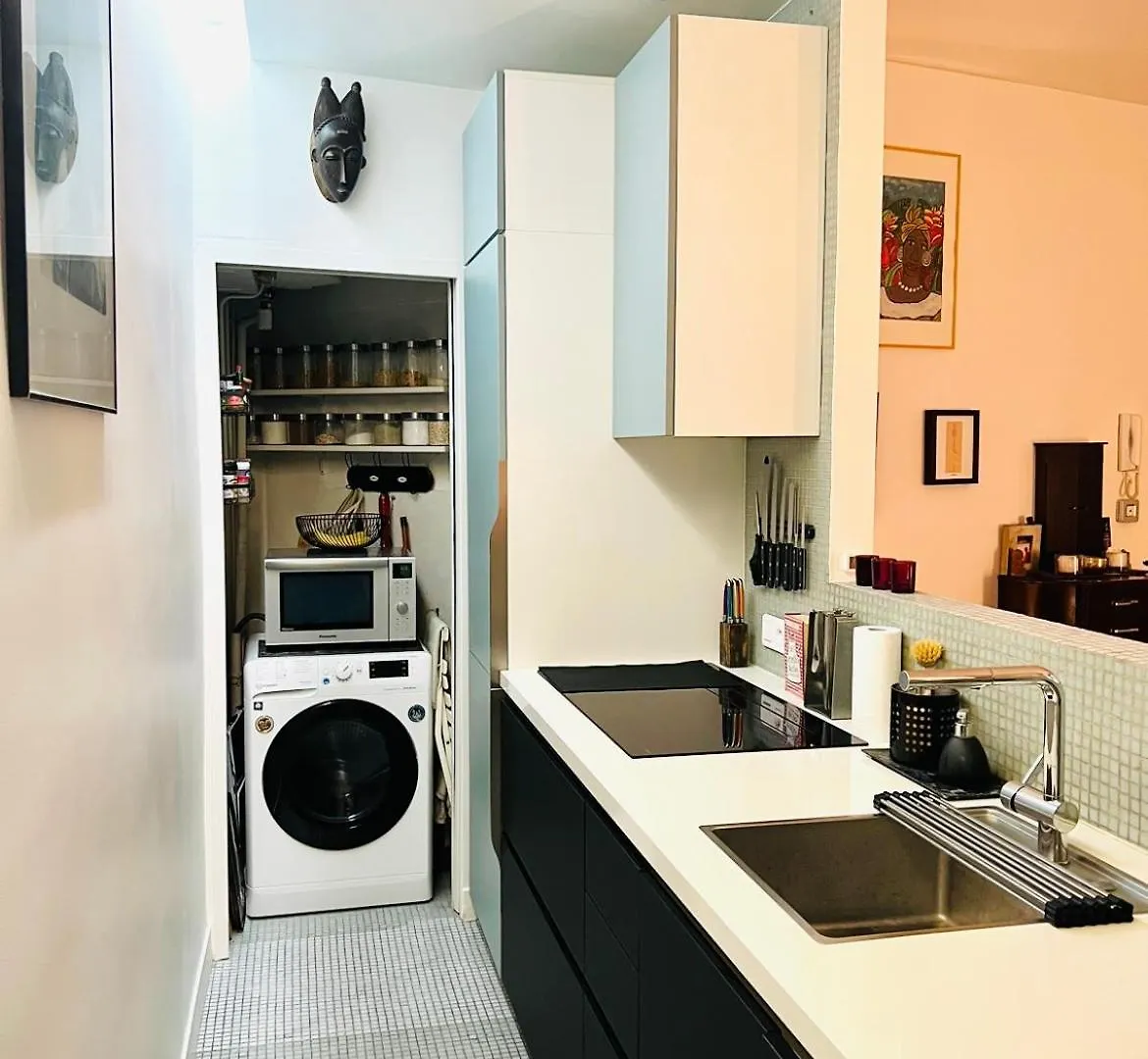 Appartement D'Architecte Chic Et Elegant Paris 0*,  Fransa
